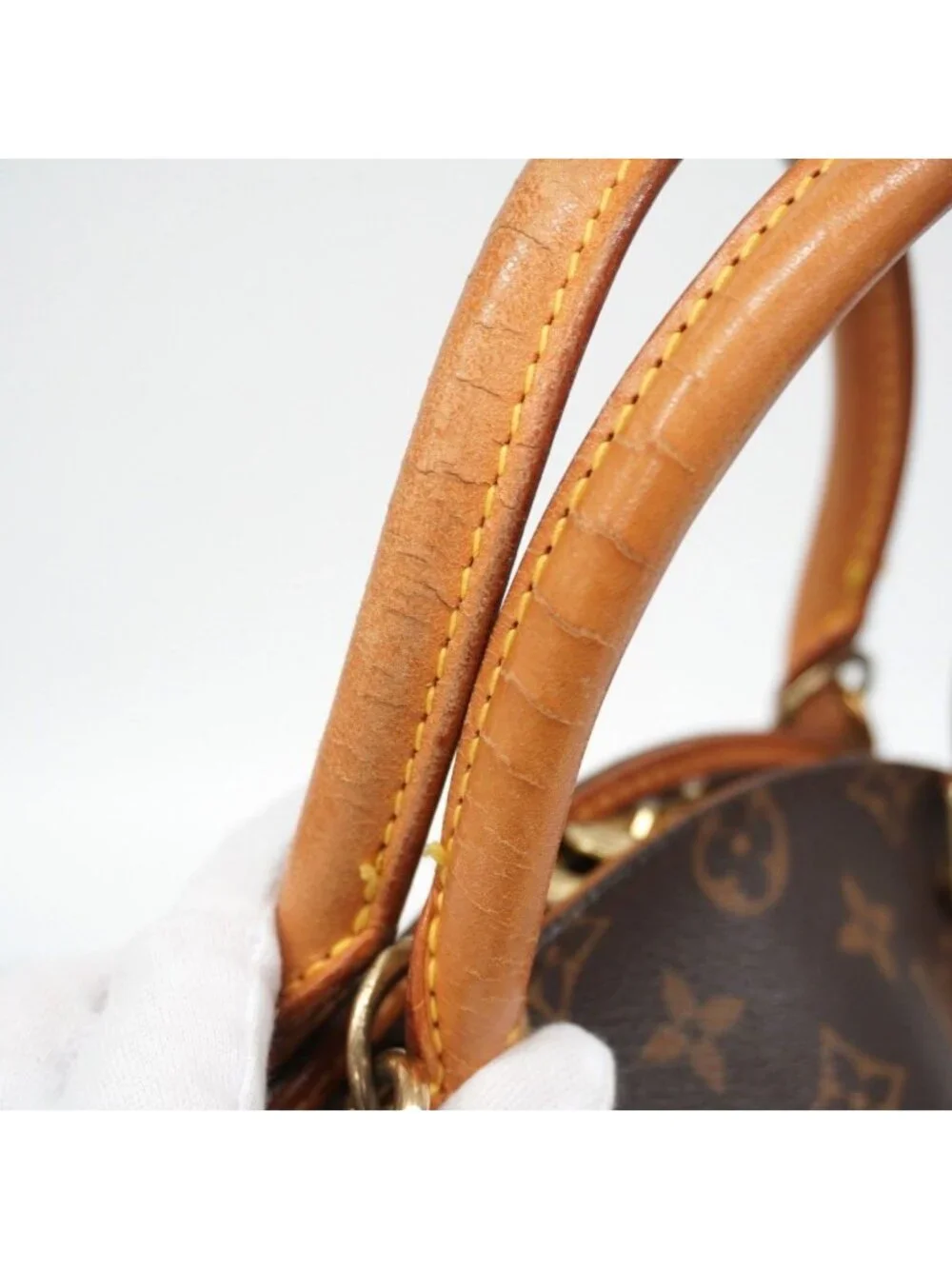 Louis Vuitton Handbag Monogram Ellipse PM Brown 2-Way